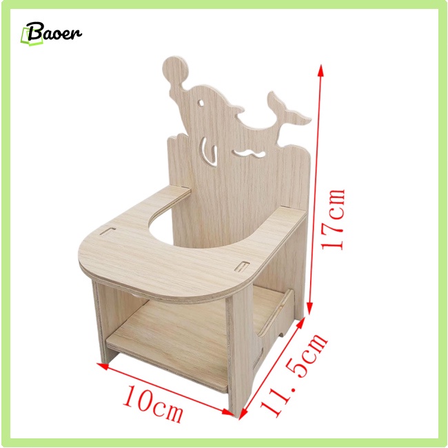 Ghế Ăn mini 100% Chính Hãng Cho Chuột Hamster / Nhím / Heo