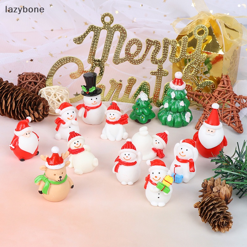 Tượng Ông Già Noel / Cây Thông Trang Trí Giáng Sinh Làm Quà Tặng Mô Hình Nàng Tiên