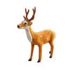 Mô hình con nai vải lông 15-30cm tùy chọn dành cho trang trí năm mới Giáng Sinh