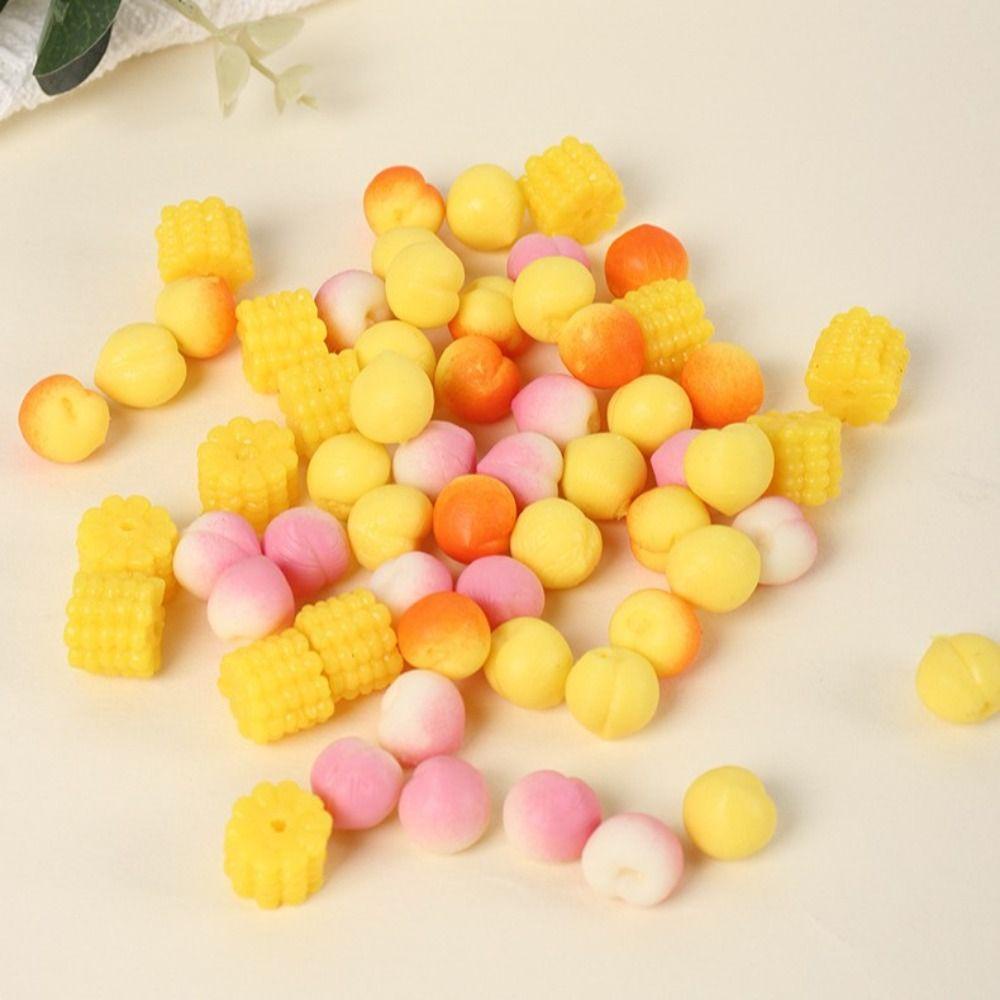 Daron1 Đồ Chơi Mô Hình Trái Đào Giả mini Dùng Làm Đạo Cụ Chụp Ảnh
