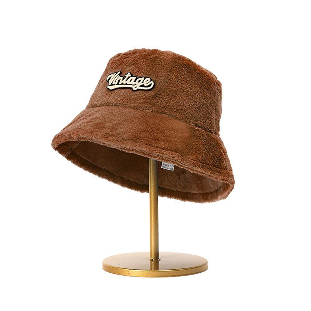 Nón Tai Bèo Phủ Lông Dày Dặn Mềm Mại Giữ Ấm Mùa Thu Đông Cho Nữ