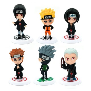 Combo Mô hình nhân vật Naruto Sasuke Sakura Gaara Itachi Kakashi Hinata Jiraira 3 ... Figure Anime Naruto