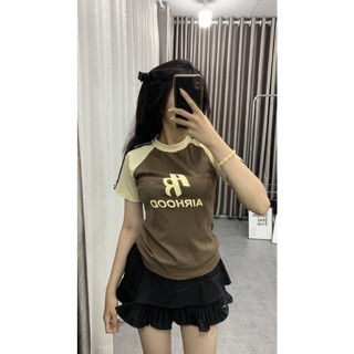Áo Thun BABYTEE Phom ôm body Chữ A B
