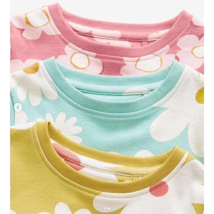 Set 3 Bộ Nỉ Hoa Cho Bé Gái