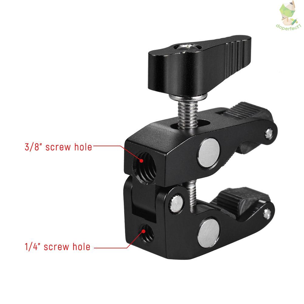 Andoer Kìm Kẹp Càng Cua Với Lỗ Vít 1 / 4 inch Và 3 / 8 inch Đến-1120