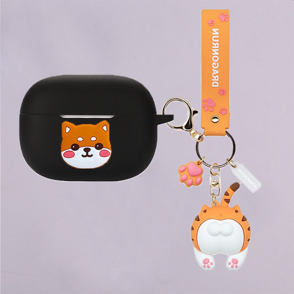 Hoạt Hình Ốp Điện Thoại silicone Hình Mèo / Chó / Bơ Cho sony wf-1000xm5 / sony xm5