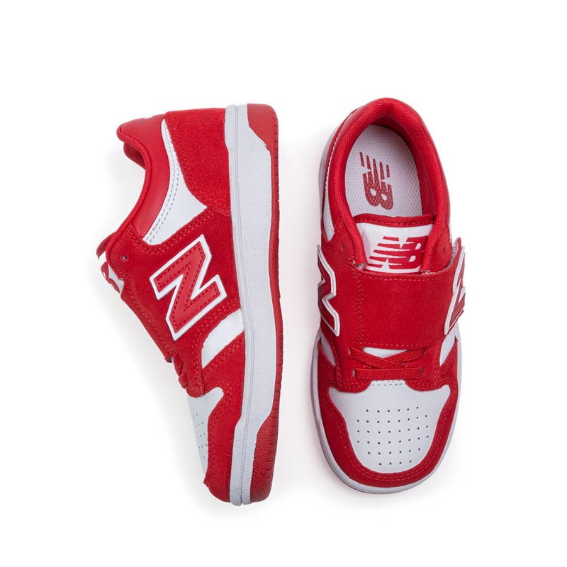 Giày Thể Thao New Balance 480 Bungee Lace with Top Strap / PHB480V1 Girl's - Black