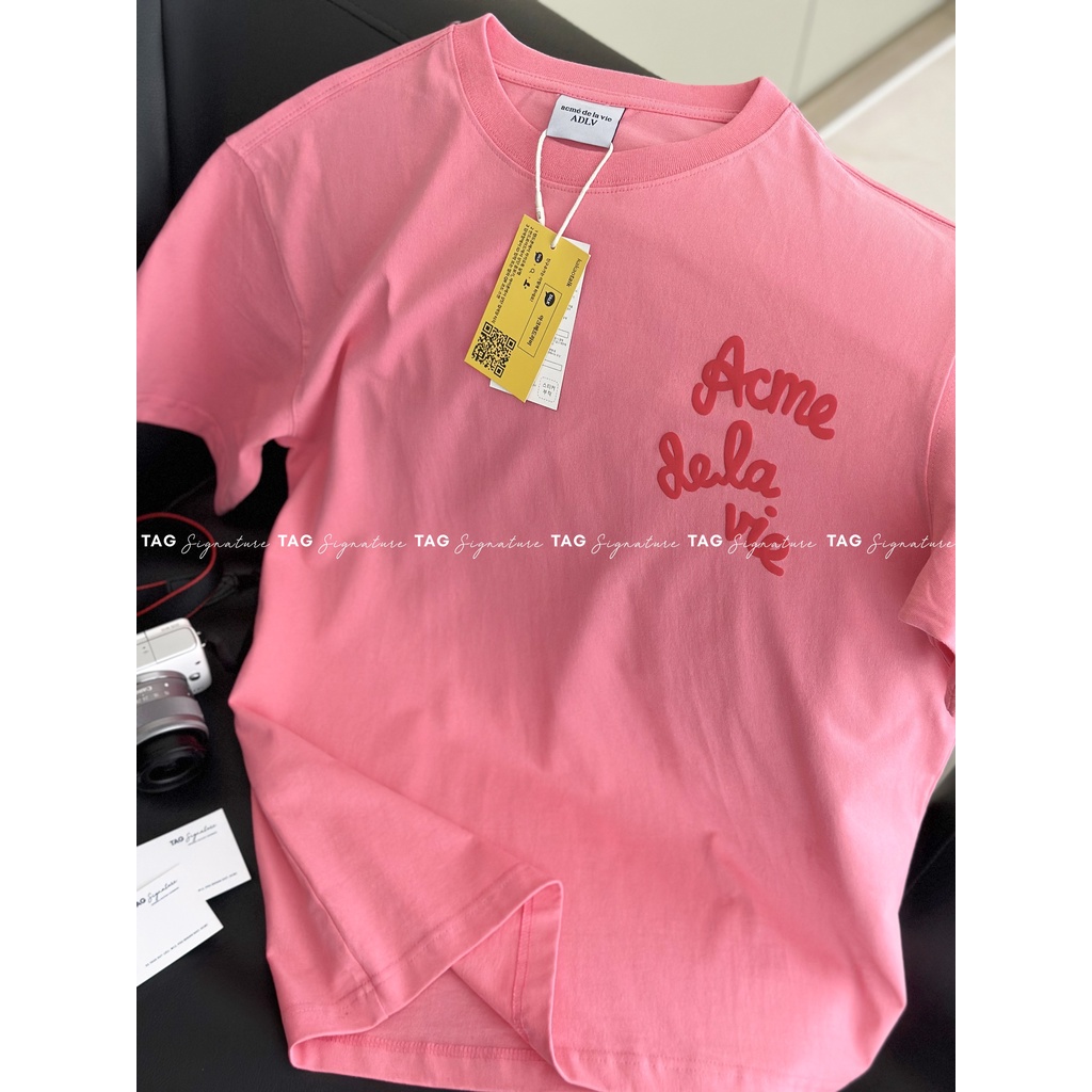 ADLV Embossing Script T-Shirt