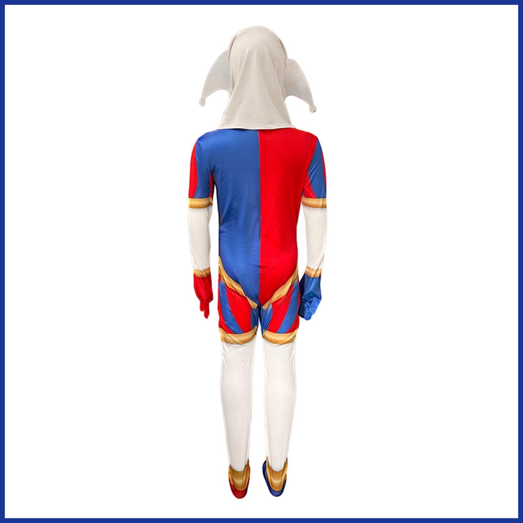 THE AMAZING DIGITAL CIRCUS Pomni Cosplay Hóa Trang joker Rạp Xiếc Kỹ Thuật Số Cho Trẻ Em Và Người Lớn Aavn