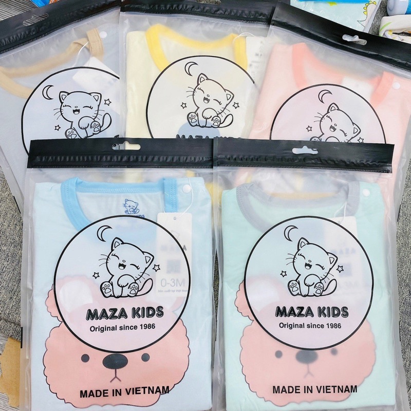 Body chip dài tay Maza Kids chất thun lạnh loại 1 siêu mềm mát cho bé