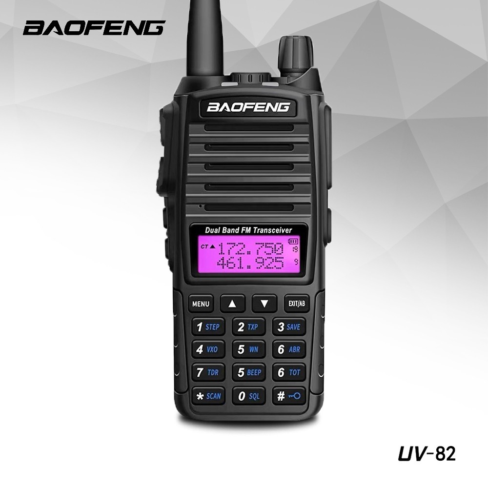 Baofeng UV-82 Dual Band (VHF / UHF) Đài phát thanh hai chiều di động