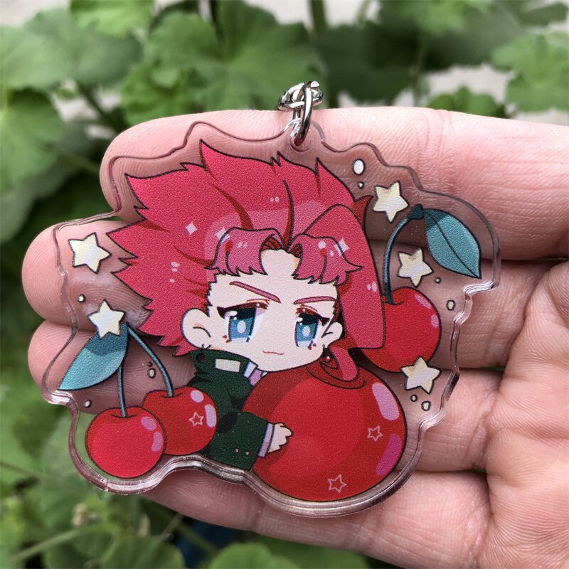 Móc khoá JoJo's Bizarre Adventure Kakyoin Tenmei Caesar Anthonio Zeppeli Kira Yoshikage Phụ Kiện Trang Trí Túi xách Balo