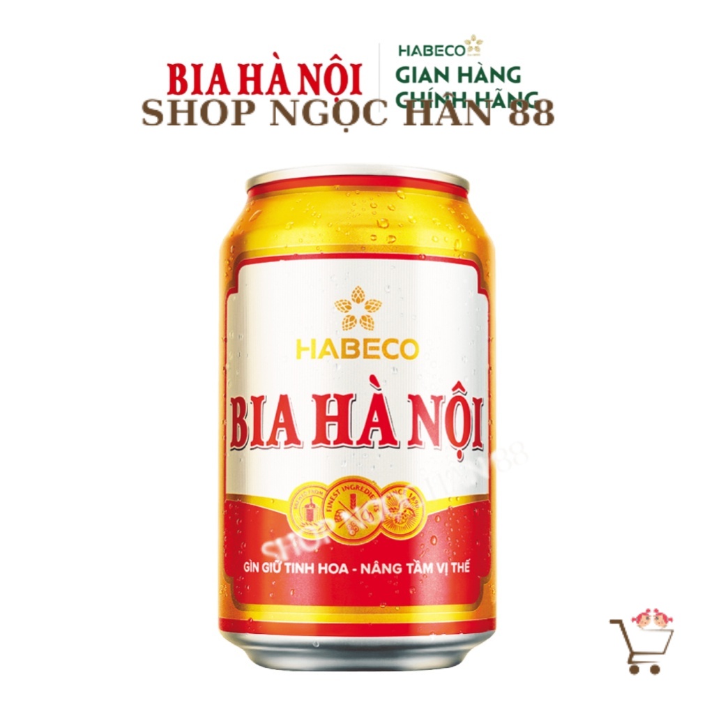 Thùng 24 lon Bia Hà Nội -