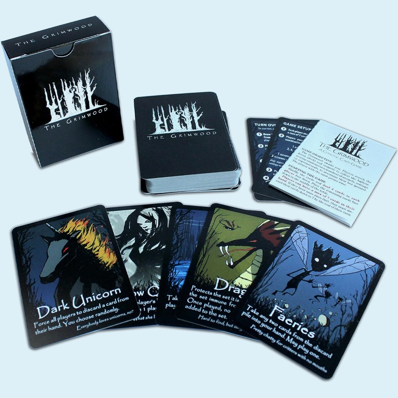 Adventure On Games The Grimwood: A Slightly Strategic, Highly Chaotic Card Game