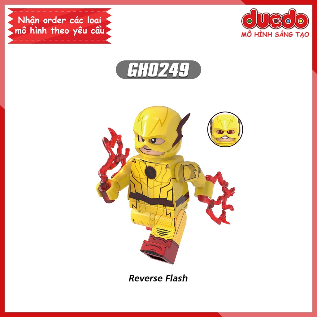 Minifigures nhân vật Batman, Joker, Flash - Đồ chơi Lắp ghép Xếp hình Mô hình Mini XINH G0132