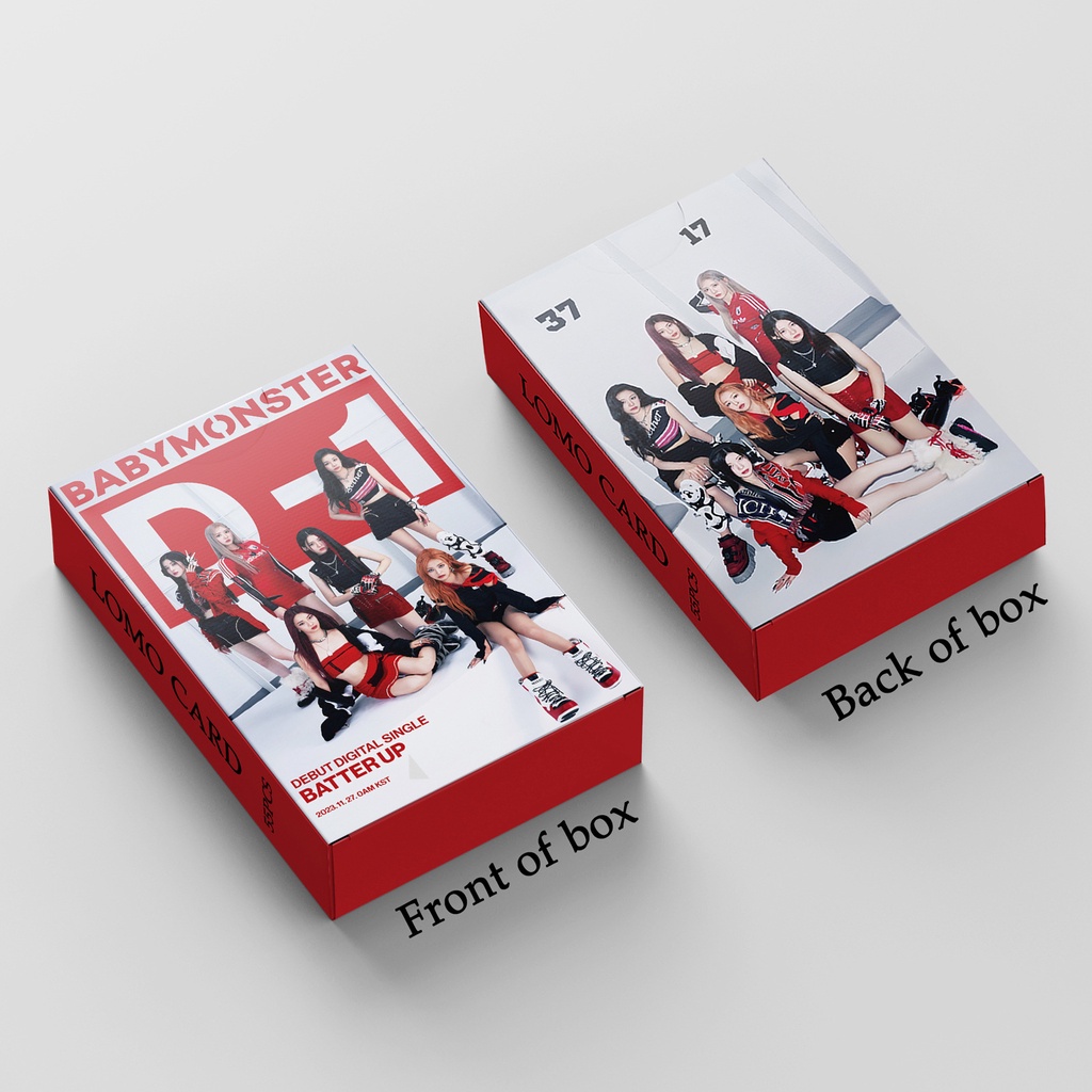BABY MONSTER Album BATTER UP Lomo Card HARAM Photocard