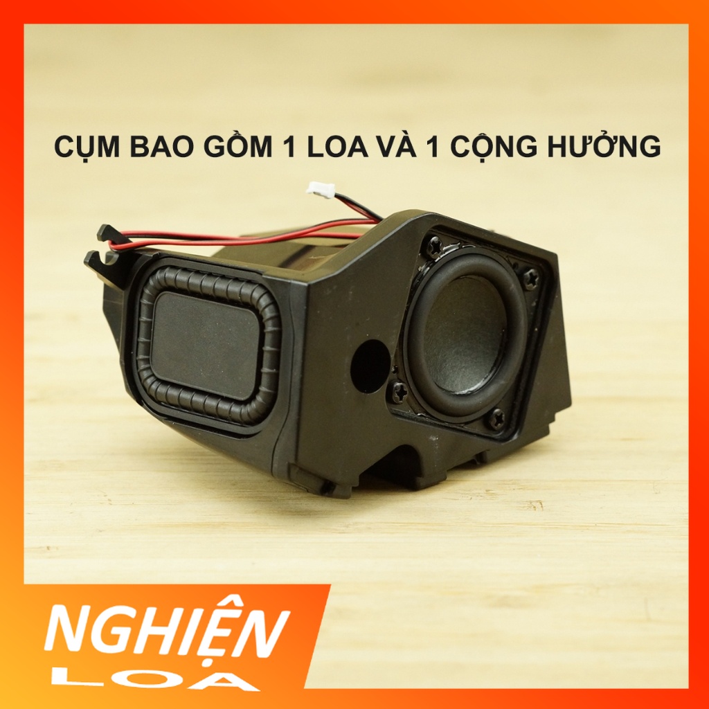 [NGHIỆN LOA] Cụm loa bán thành phẩm Harman 1.5inch 38mm kèm cộng hưởng