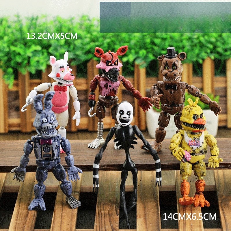 Fnaf Mô Hình Nhân Vật bonnie foxy Trong game freddy fredbear