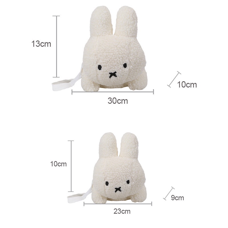 MOUSOON  Túi đeo chéo sang trọng hình thỏ hoạt hình dễ thương và thời trang, Túi đeo chéo đa năng chất lượng cao