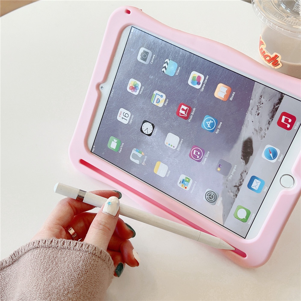 Bao Da Máy Tính Bảng ipad mini 1 2 3 4 5 6 pro air 9.7 "10.2" 10.5 "10.9" 11 "4th / 5th / 6th / 7th / 8th / 9th / 10th gen 360° Ốp Điện Thoại Có Giá Đỡ Cho Bé 2017 / 18 / 1 9 / 20 / 21 / 2017 / 2017 / 19 / 20 / 20