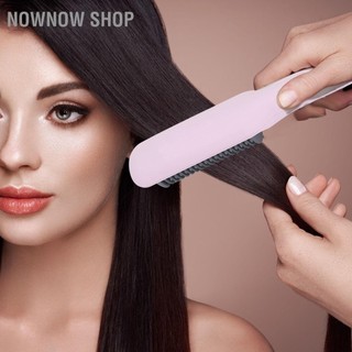 Nownow shop máy uốn tóc điện duỗi lược waver làm nóng nhanh hư hại miễn phí 100-240v