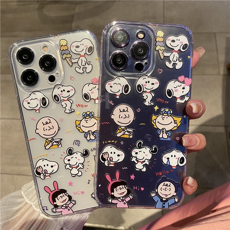 Ốp Điện Thoại Silicon Hình Chú Chó snoopy Cho oppo a79 a18 a38 a58 a78 a98 5g 4g a17 a17k a77s a79 oppoa78 oppoa38