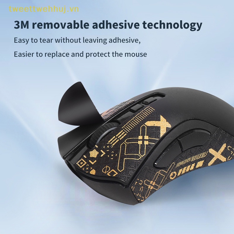 Tweehuj Băng Keo Dán Chống Trượt Chống Mồ Hôi Cho Chuột Không Dây razer viper deathadder v2 pro