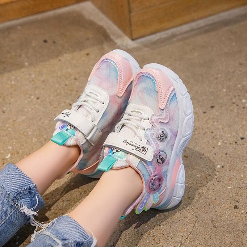 Giày thể thao bé gái  giày công chúa elsa cho bé Quảng Châu full box