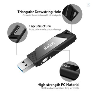 Usb 3.0 32GB Tốc Độ Cao Netac U336 Đen