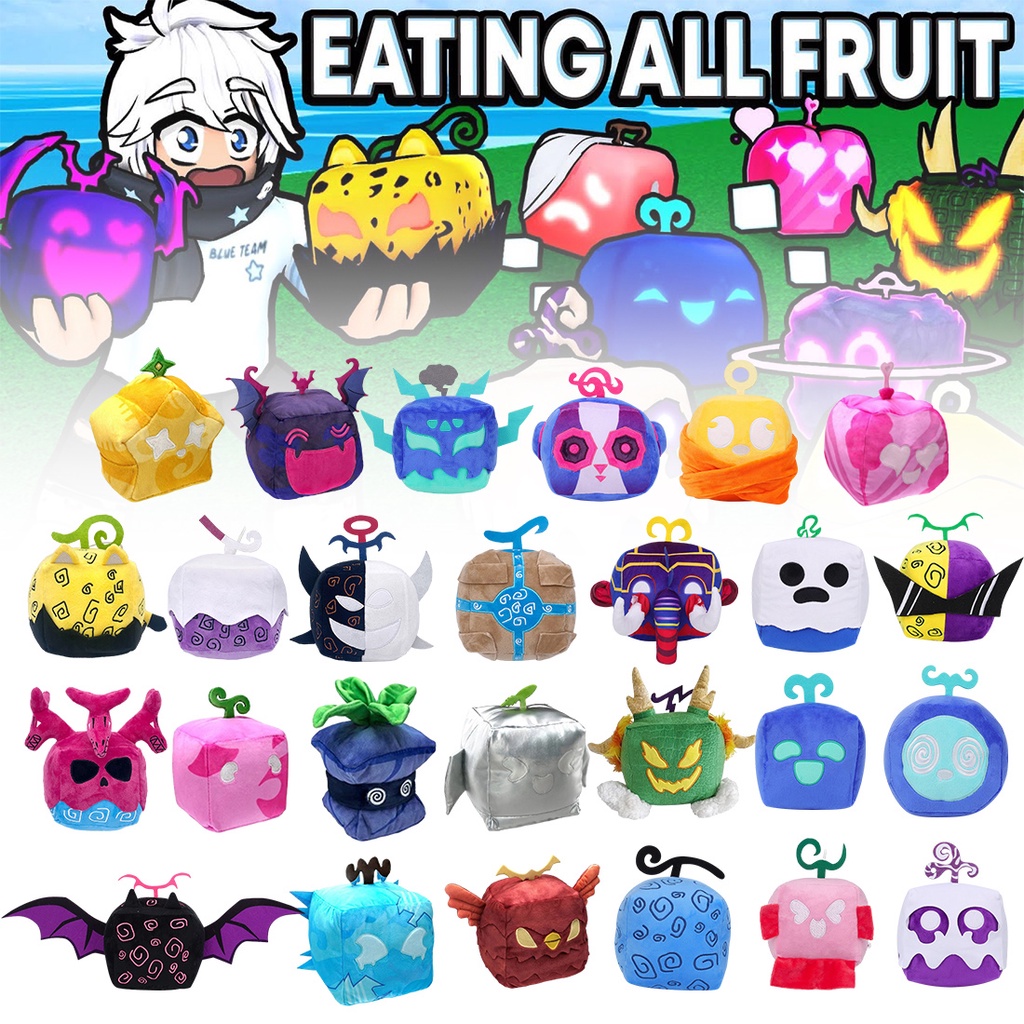 ✨Blox Fruits Game Gấu Bông✨ Búp bê trò chơi trái cây Roblox Fruit Game Đồ chơi nhồi bông quà tặng trẻ em Món quà sinh nhật quà Giáng sinh