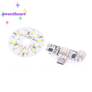 1 bảng mạch đèn led để bàn cổng sạc usb loại c