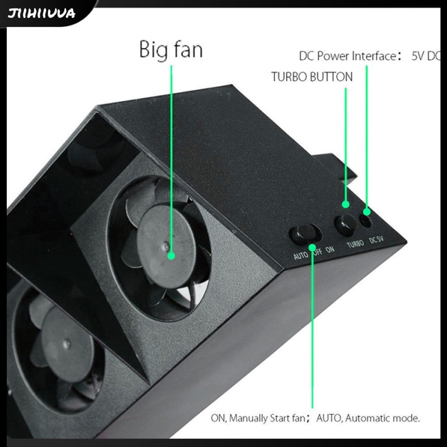 Quạt Tản Nhiệt Làm Mát Cho ps4 5-Fin