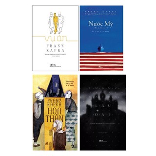 Sách nhã nam combo 4 cuốn - series tác giả franz kafka