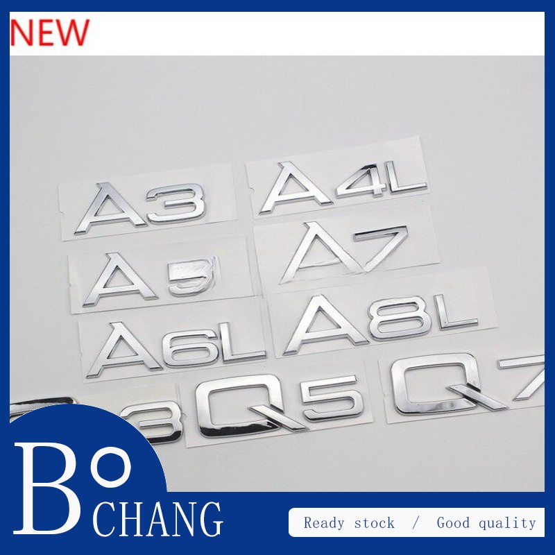 Logo Dán Trang Trí Xe Hơi audi q series q3 q5 q7 tt a3a4a6la7 bc 2023