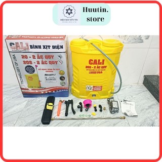 Bình xịt điện Cali USA 20 lít 1 bơm và 2 bơm hãng oshima