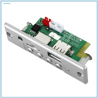 Mô-đun giải mã máy nghe nhạc mp3 50w 12v 50w bluetooth kèm bộ khuếch đại nguồn cho xe hơi