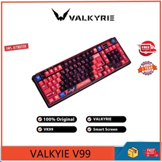 Bàn Phím Cơ Valkyrie VK99 Có Núm Vặn Đa Chức Năng Dành Cho Game Thủ / PC / Mac