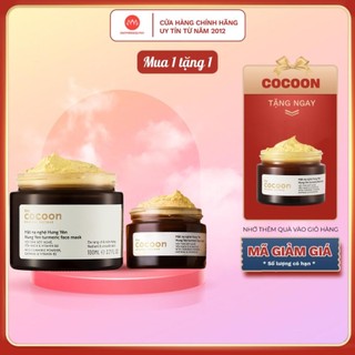  Mặt nạ nghệ Cocoon Hưng Yên dưỡng da giúp da mịn màng Turmeric Face Mask 30ml - 100ml chính hãng 
