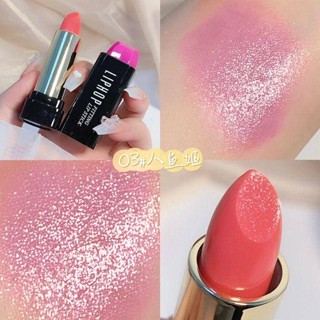 Son Môi Ánh Nhũ Ngọc Trai Lấp Lánh Không Thấm Nước Chống Phai 7 Màu Sắc Chọn Lựa