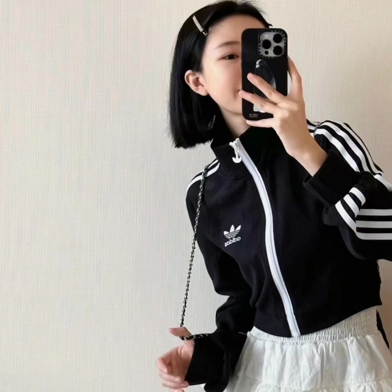 Áo Khoác Thể Thao Thêu logo adidas Chính Hãng 100%