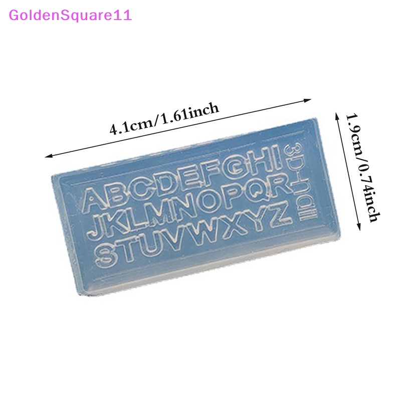 1 Khuôn Silicon 3d Tạo Hình Chữ Cái Trang Trí Móng Tay diy vn