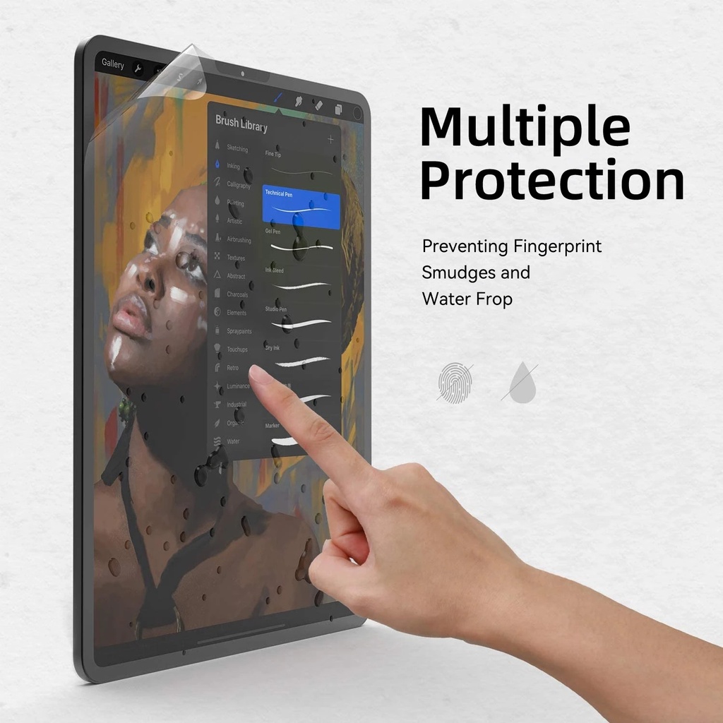 Giấy Nhám Bảo Vệ Màn Hình Cho Máy Tính Bảng xiaomi pad 6 6 pro 5 5 pro 11inch redmi pad se pad 10.6 inch