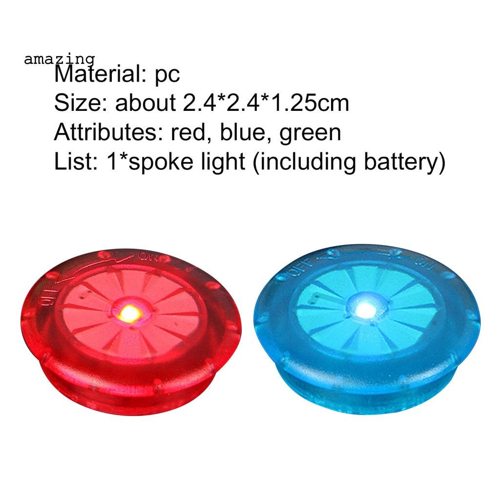 Dây Đèn led pc Trang Trí Căm Xe Đạp Leo Núi