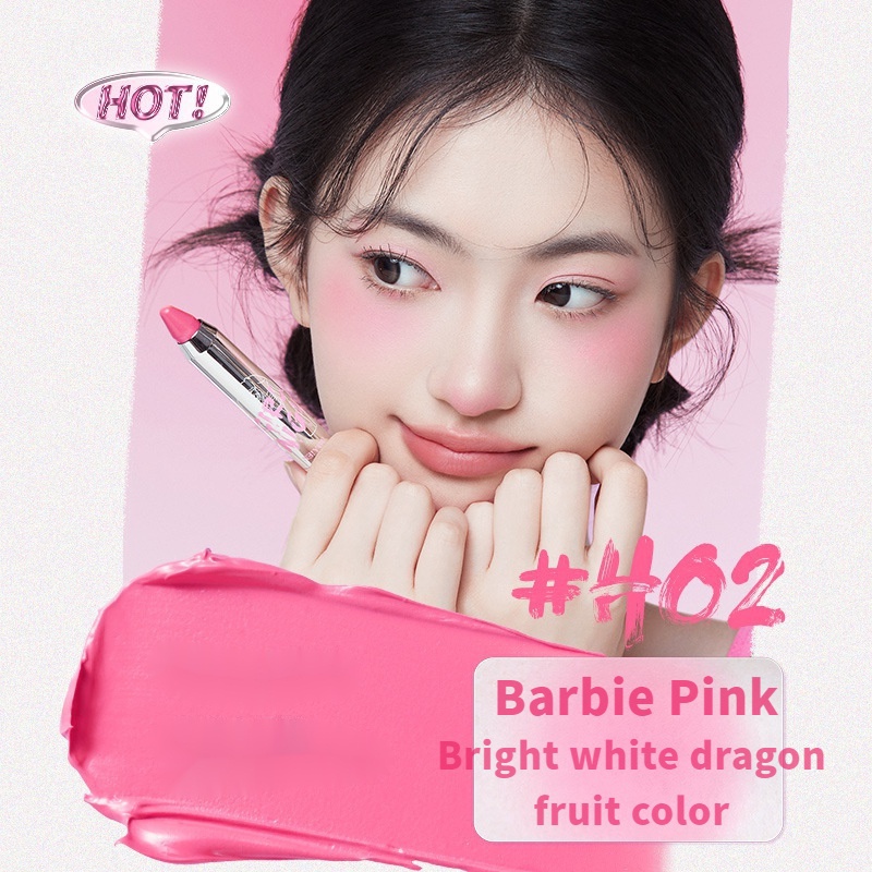 Neiyou Phấn Má Hồng Dạng Thỏi Màu Tím Bắt Sáng