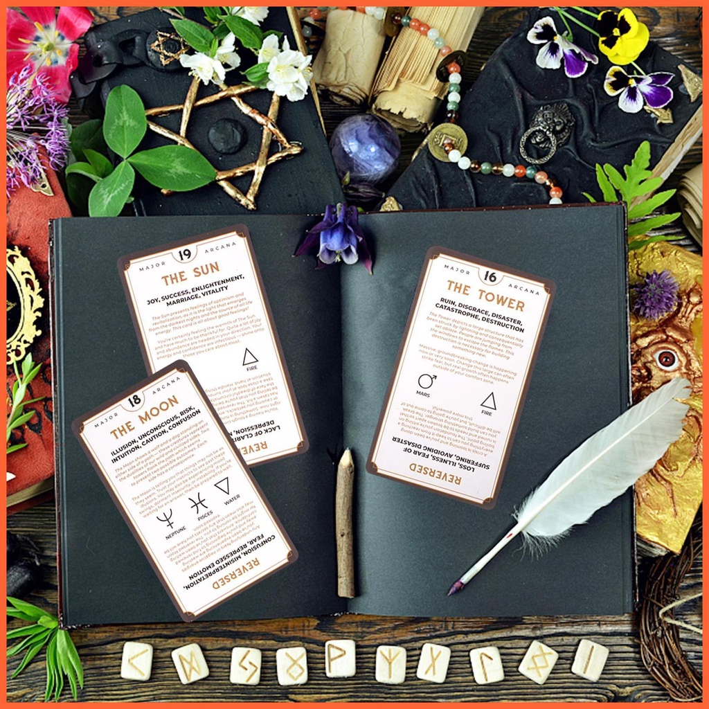 Bộ Thẻ Bài tarot Chơi game oracle Vui Nhộn