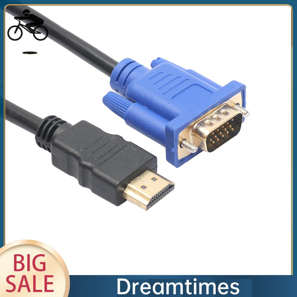 Cáp Chuyển Đổi hdmi Sang vga hd 15pin 1080p 1.vn Chuyên Dụng