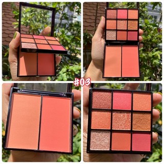 SET phấn mắt má hồng Sivanna HF4034