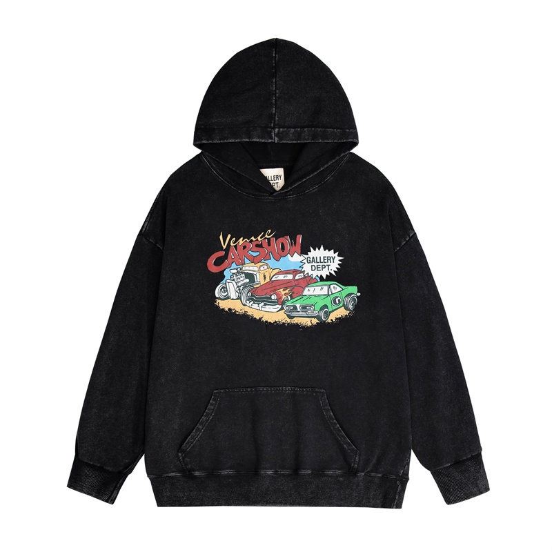 Áo Hoodie Tay Dài In Chữ gallery dept Thời Trang Cổ Điển Dành Cho Cặp Đôi