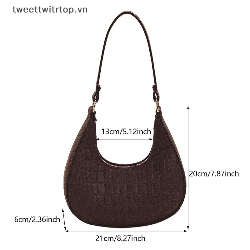 Tritop Túi Xách Tay Đeo Vai Thời Trang Thu Đông Dành Cho Nữ