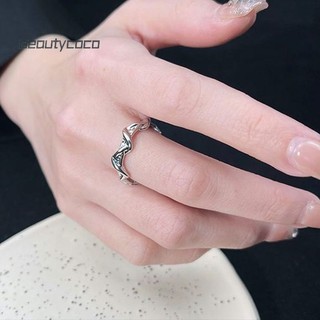 🌠By🌠Nhẫn Hở Hình Đá Mặt Trăng Thời Trang
